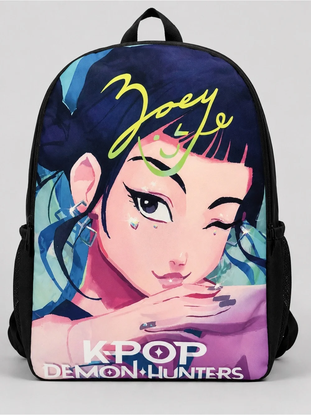 KPOP Demon Hunters Zoey Backpack – Full Size School Book Bag – Brand New